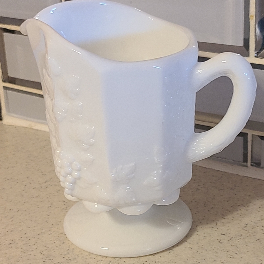Milk glass creamer for sale
